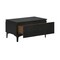 Armen Living Legend 3 Piece Gray Fabric Queen Platform Bed and Nightstands Bedroom Set SETLEBDCHQN3A - alternate 9
